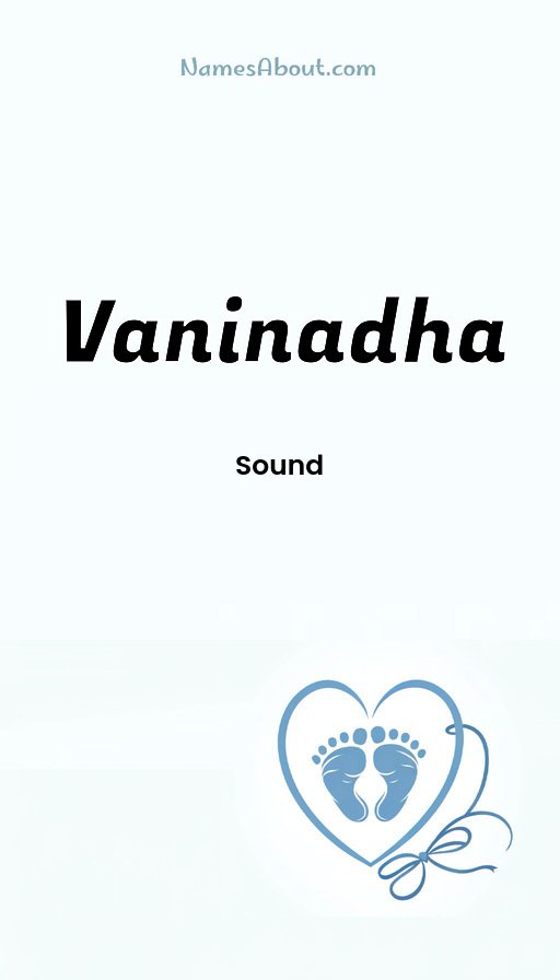 Meaning of Vaninadha