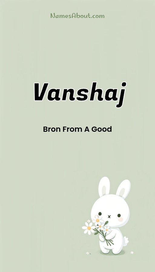 Meaning of Vanshaj
