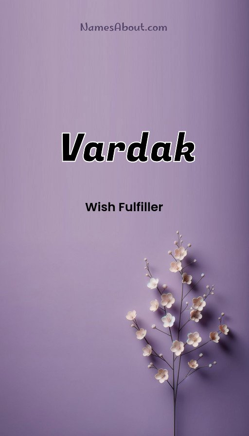 Meaning of Vardak