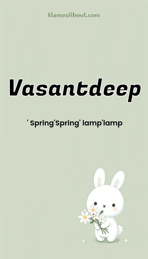 Meaning of Vasantdeep