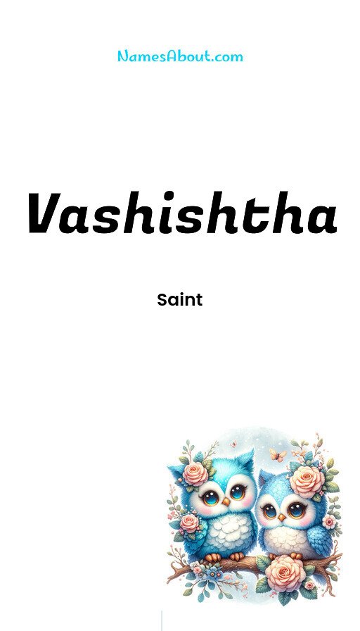 Meaning of Vashishtha