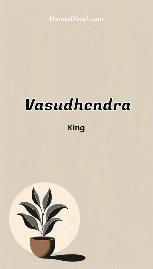 Meaning of Vasudhendra