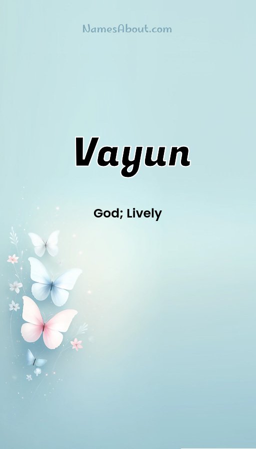 Meaning of Vayun