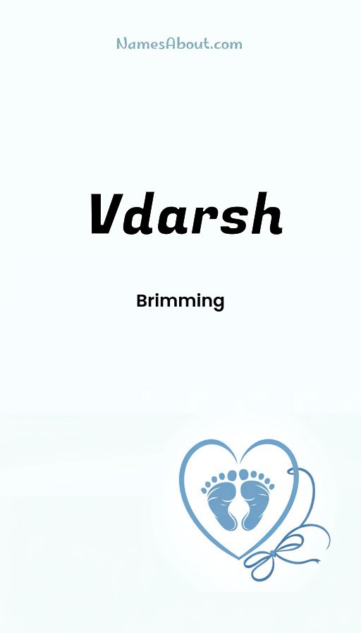 Meaning of Vdarsh