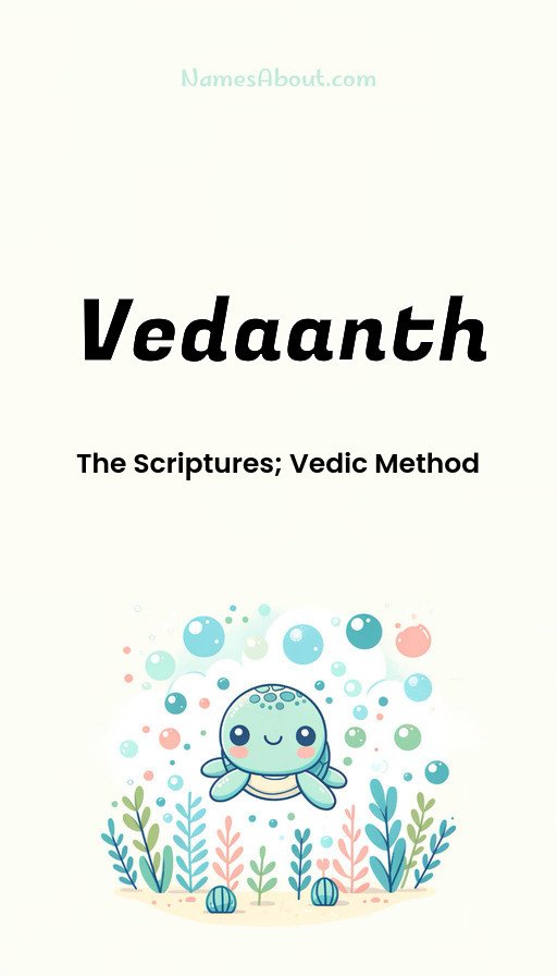 Meaning of Vedaanth