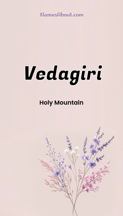 Meaning of Vedagiri