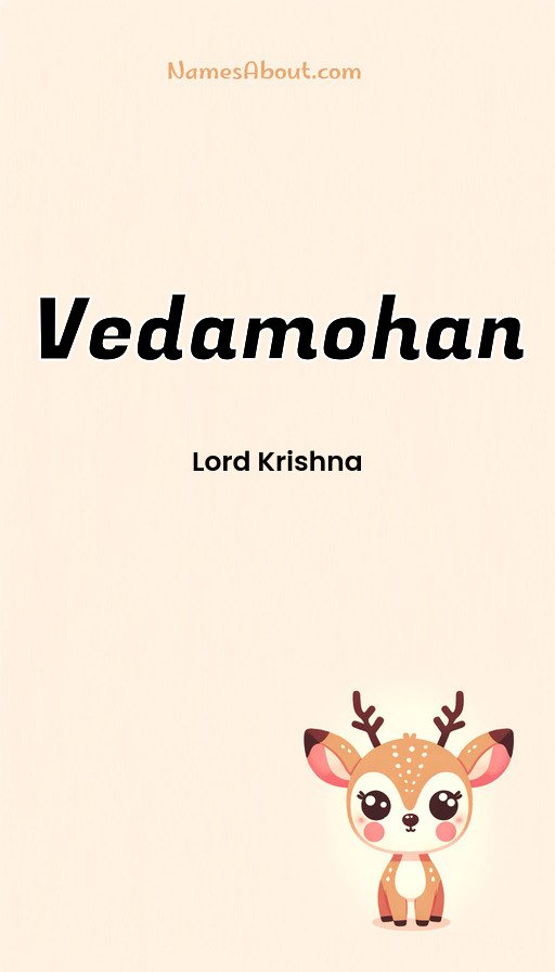 Meaning of Vedamohan