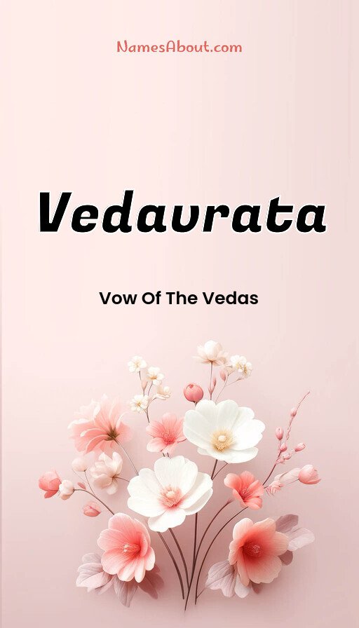Meaning of Vedavrata