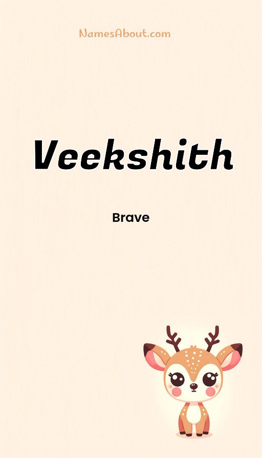 Meaning of Veekshith