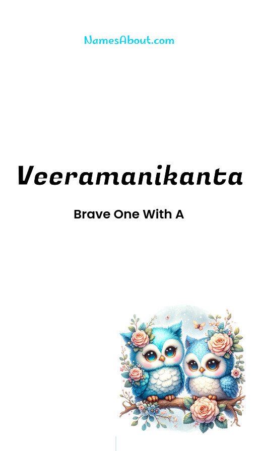Meaning of Veeramanikanta