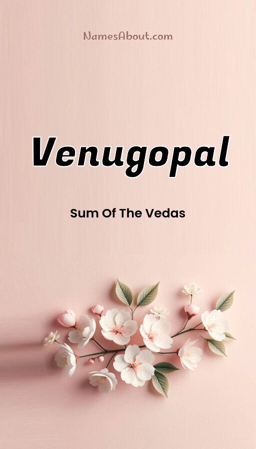 Meaning of Venugopal