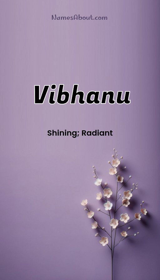 Meaning of Vibhanu