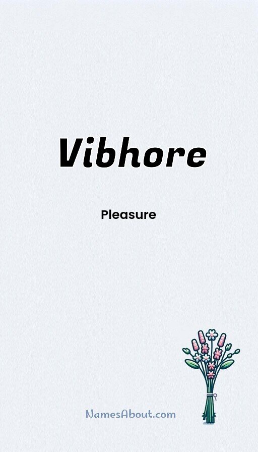 Meaning of Vibhore