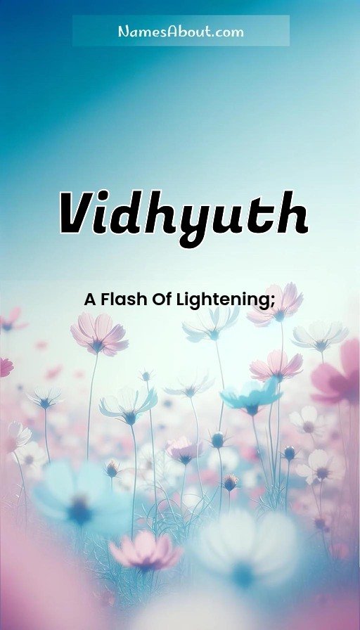 Meaning of Vidhyuth