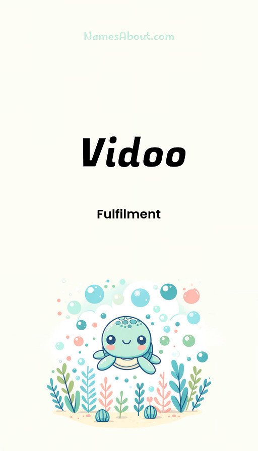 Meaning of Vidoo