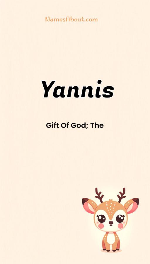 Illustration of Yannis