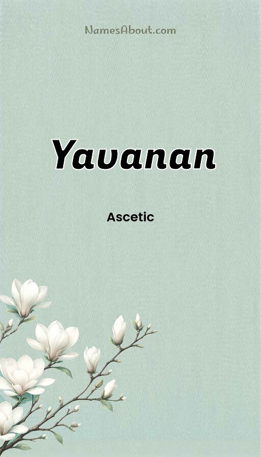 Meaning of Yavanan