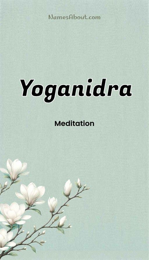 Illustration of Yoganidra