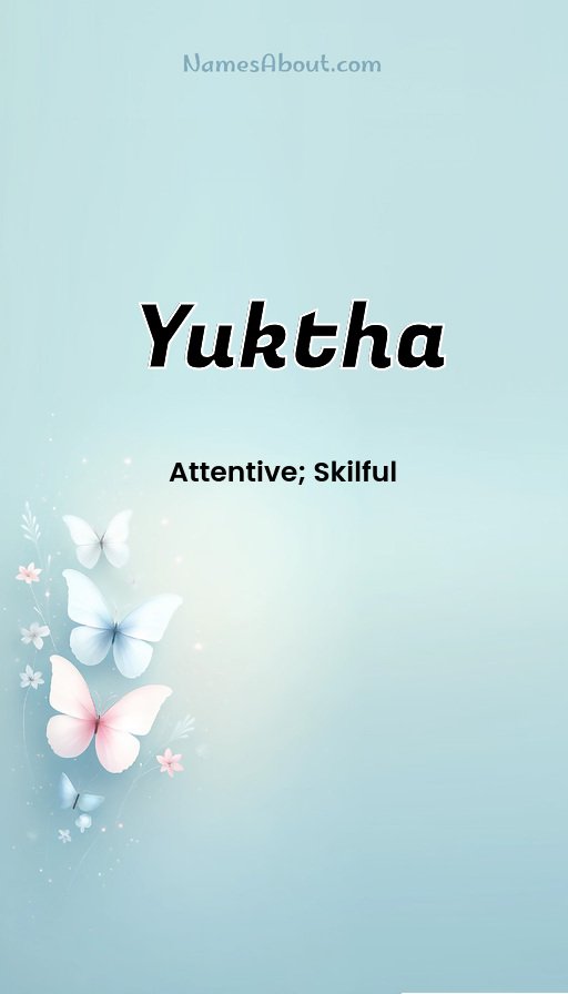 Meaning of Yuktha