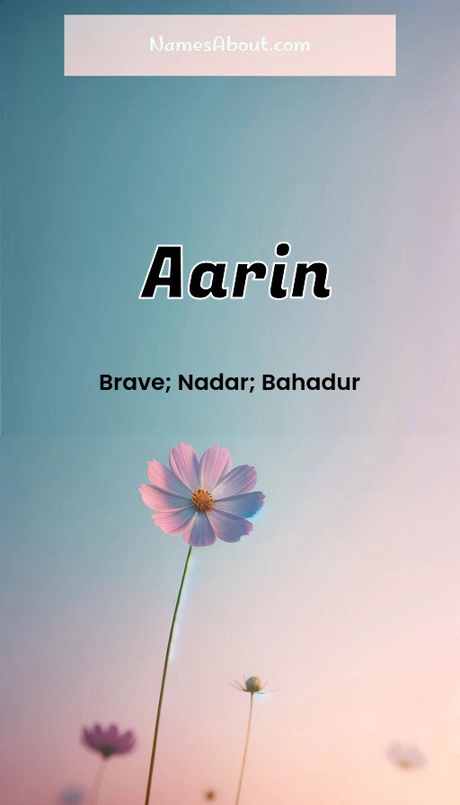 Meaning of Aarin