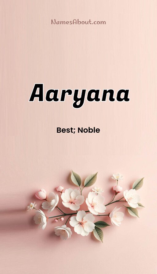 Meaning of Aaryana