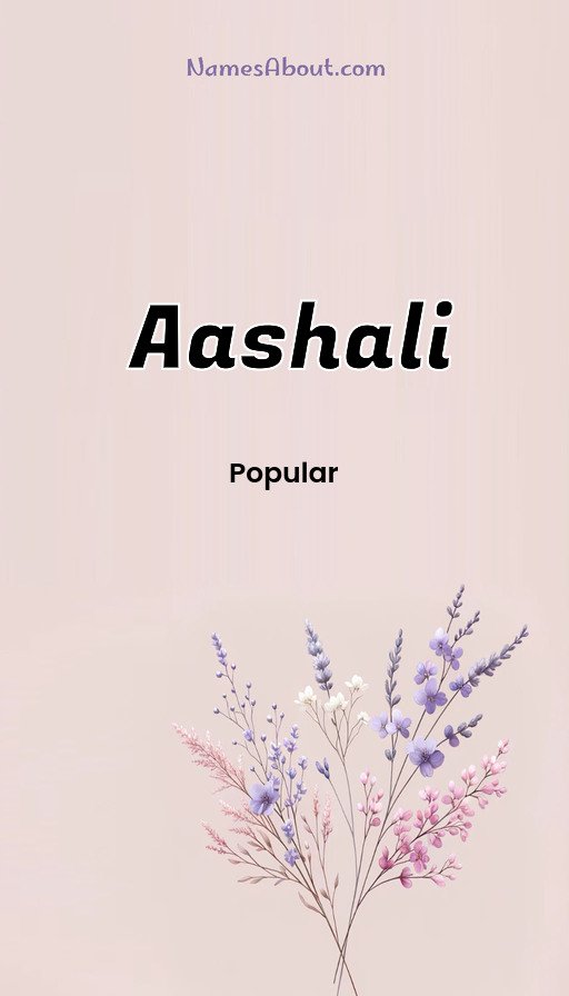 Meaning of Aashali