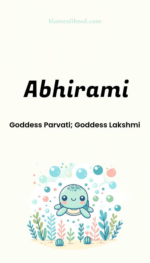 Illustration of Abhirami