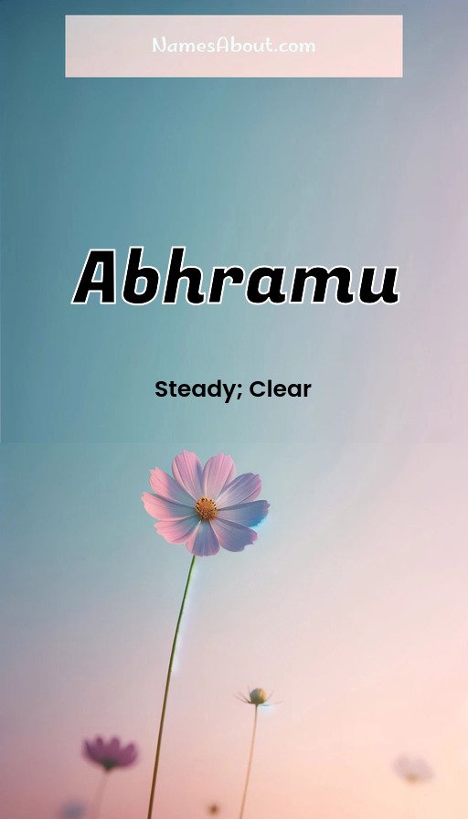 Meaning of Abhramu