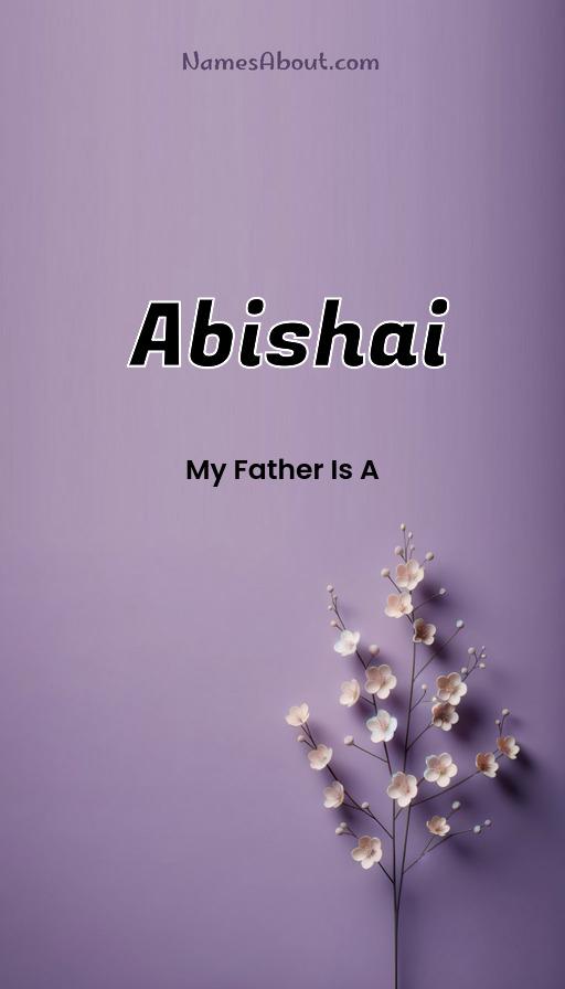 Meaning of Abishai