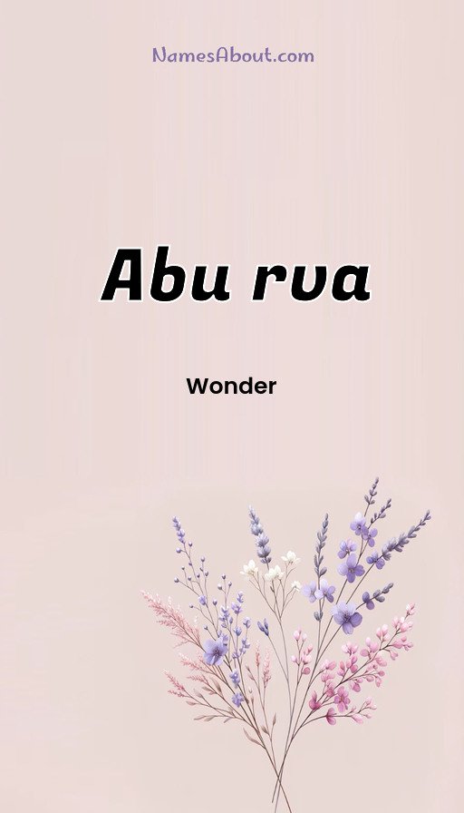 Meaning of Abu rva