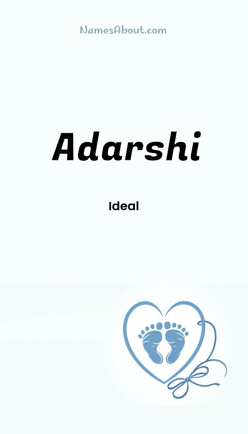 Meaning of Adarshi