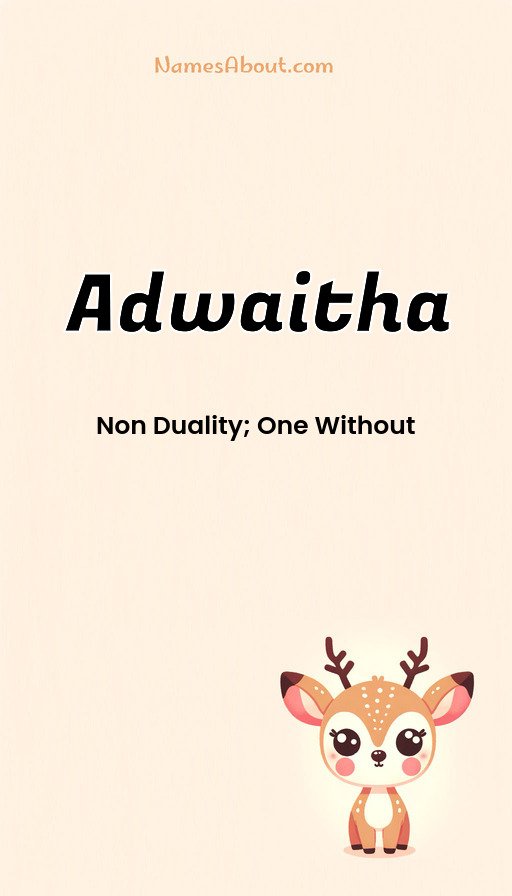 Meaning of Adwaitha