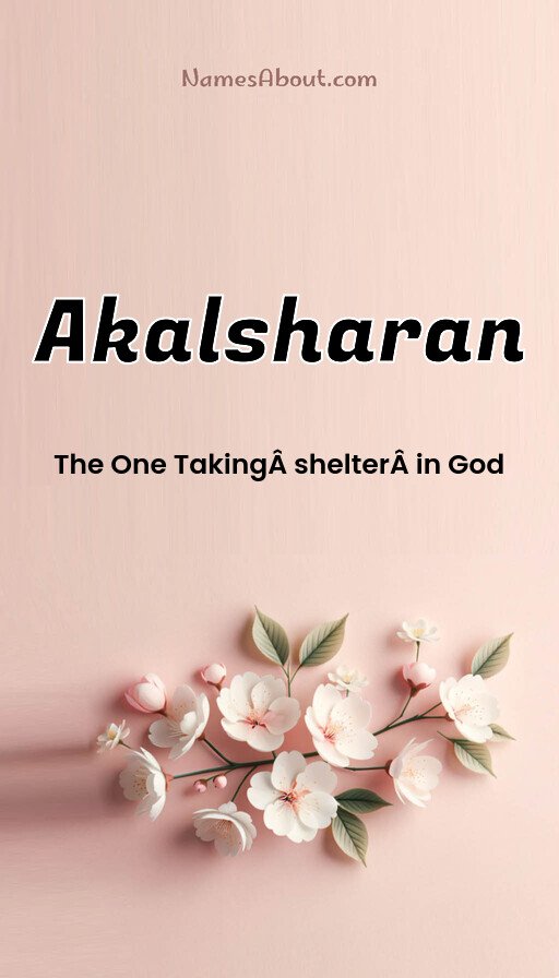 Meaning of Akalsharan