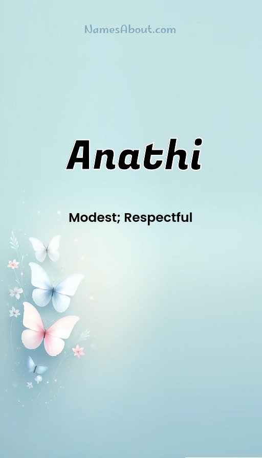 Meaning of Anathi