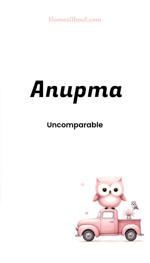 Meaning of Anupma