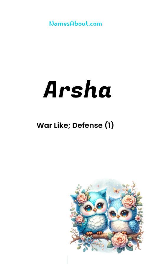 Illustration of Arsha