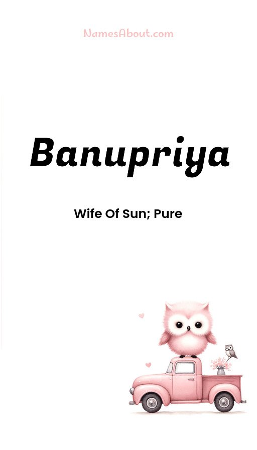 Meaning of Banupriya