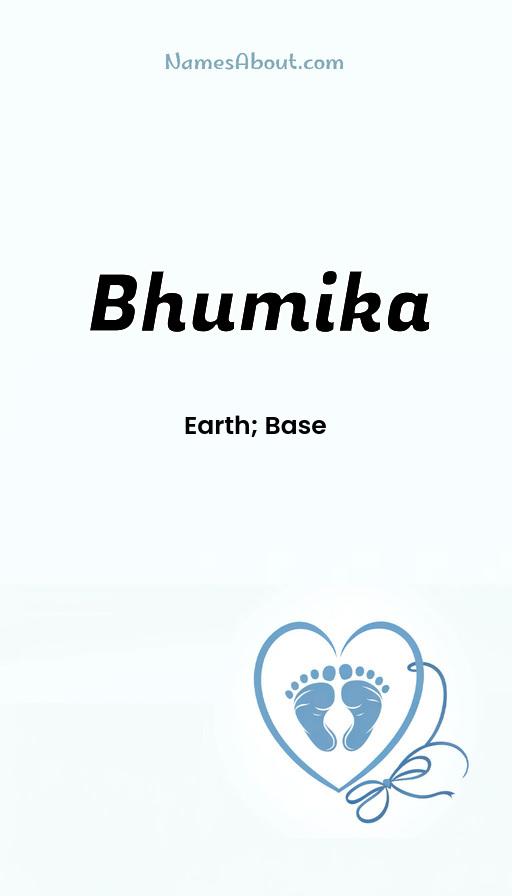 Illustration of Bhumika