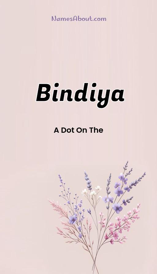 Illustration of Bindiya