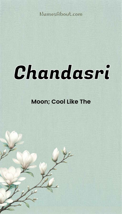 Meaning of Chandasri