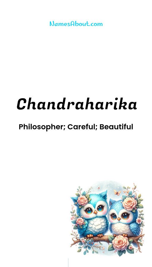 Meaning of Chandraharika
