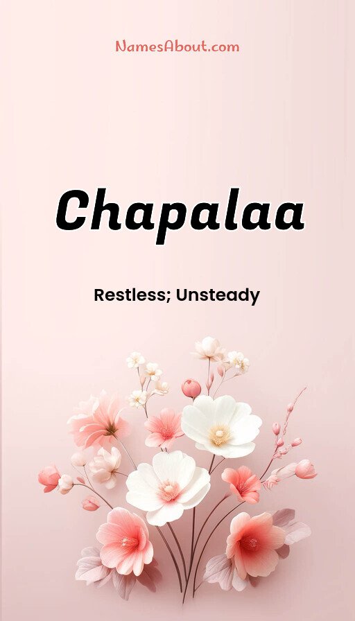 Meaning of Chapalaa