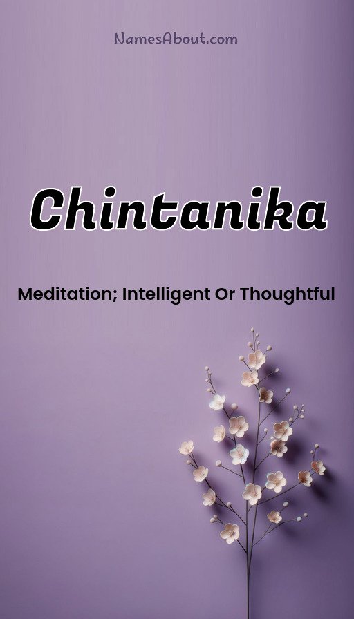Meaning of Chintanika