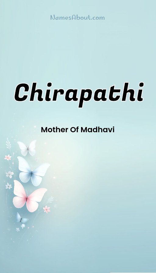 Meaning of Chirapathi