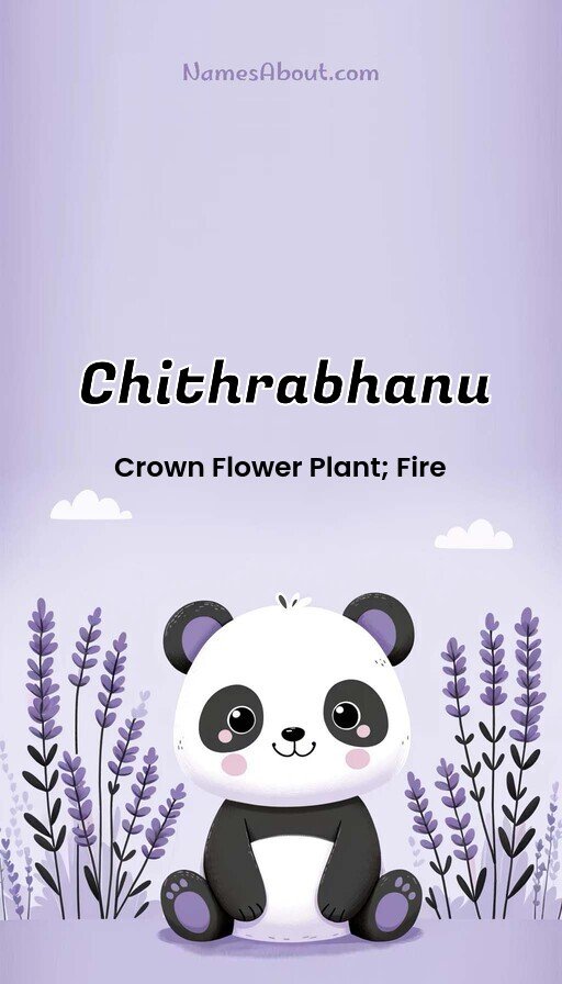 Meaning of Chithrabhanu