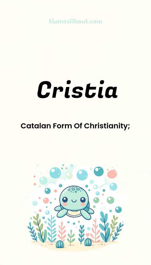 Meaning of Cristia