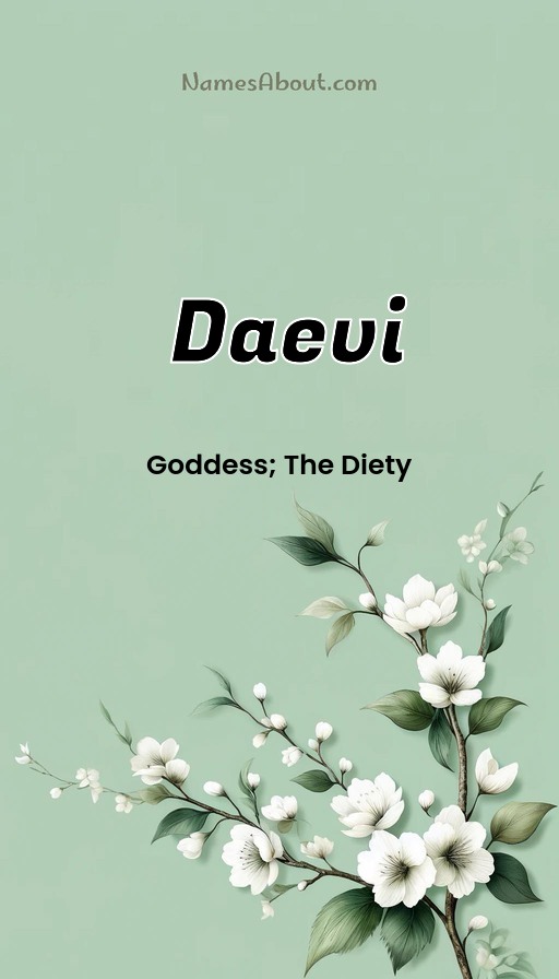 Meaning of Daevi