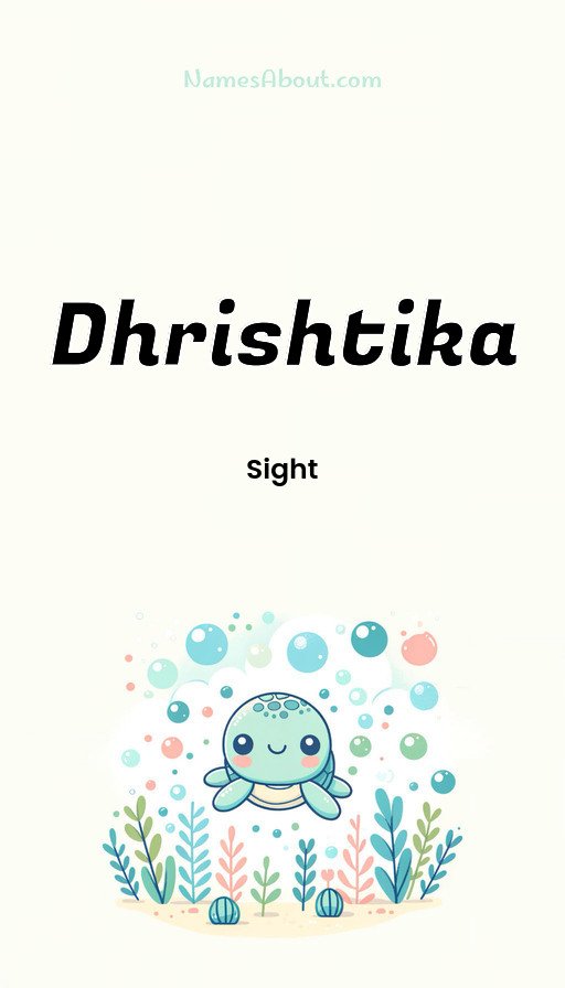 Meaning of Dhrishtika