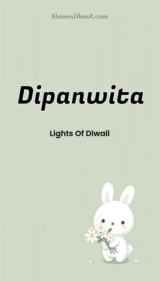 Meaning of Dipanwita