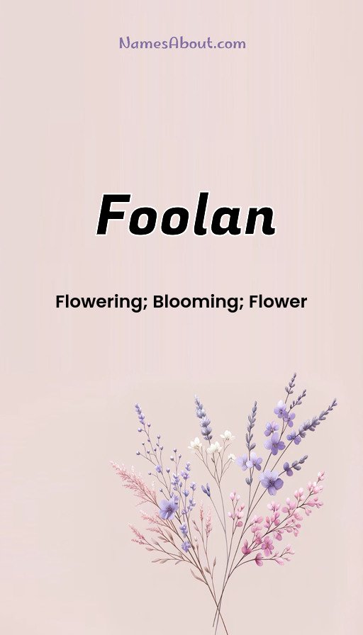 Meaning of Foolan
